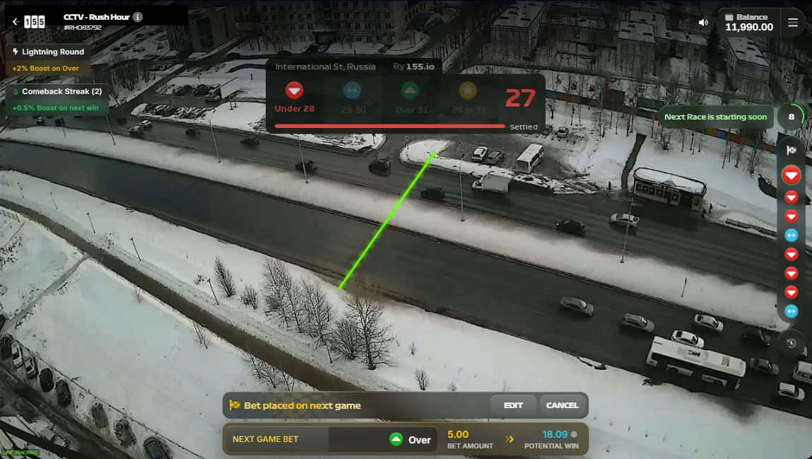 Tryb demo CCTV Rush Hour &mdash; graj bezpłatnie bez depozytu